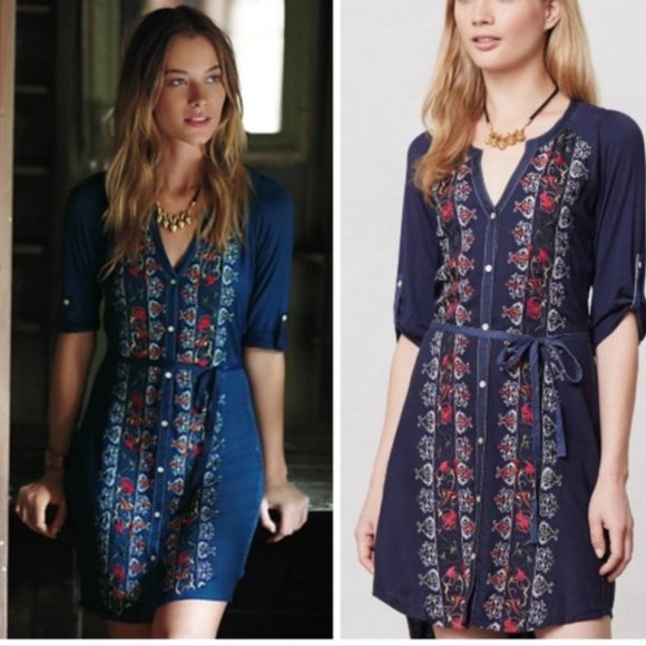 Anthropologie Dresses & Skirts - Anthropologie Plein Air Shirtdress by Tiny